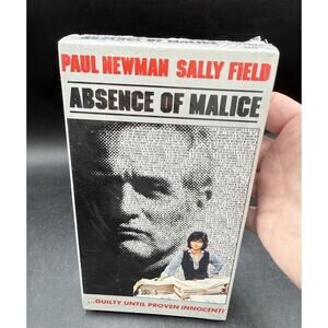 VHS movie Absence of Malice 1989 Paul Newman and Sally Field Brand NEW! Sealed!